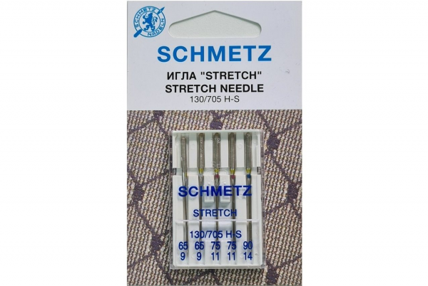 Иглы Schmetz стрейч combi (65x2, 75x2, 90x1), 5 шт в Калаче